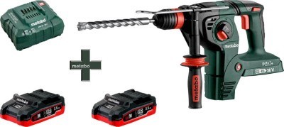 Аккумуляторный перфоратор Metabo KHA 36-18 LTX 32 З/У ASC 55 2х4.0 Ач