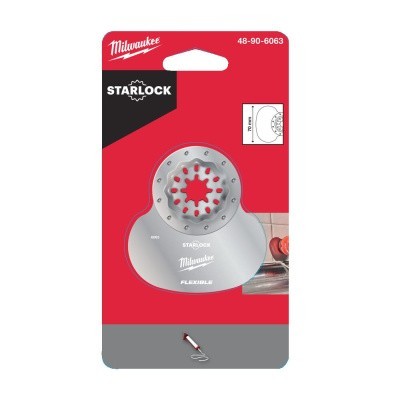 Скребок гибкий для силиконовой и мягкой оконной шпатлевки 70 мм Milwaukee 48906063