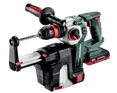 Аккумуляторный перфоратор Metabo KHA 18 LTX BL 24 Q + ISA 18 LTX 4.0+5.5 Ач