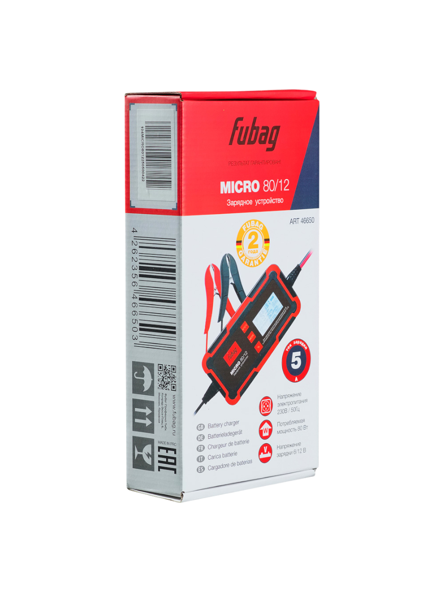Фото Зарядное устройство Fubag MICRO 80/12 от004002528