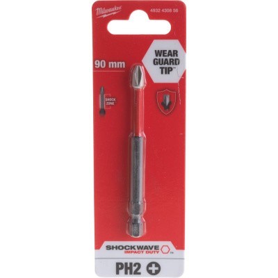 Насадка SHOCKWAVE (PH2; 90 мм) Milwaukee 4932430856