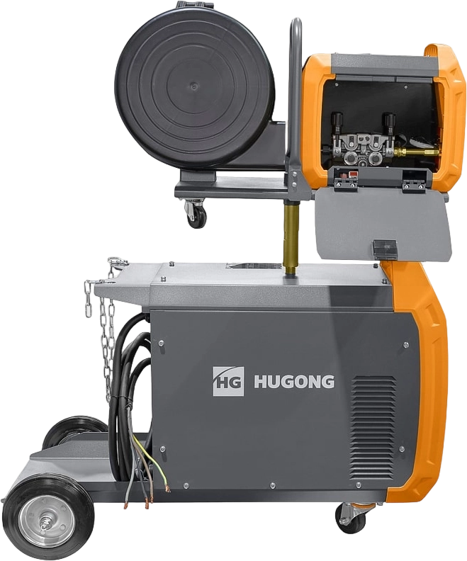 Фото Полуавтомат сварочный HUGONG EMIG 500WE-S III (цифровой подающий) (без горелки и кабель-пакета) от011000221