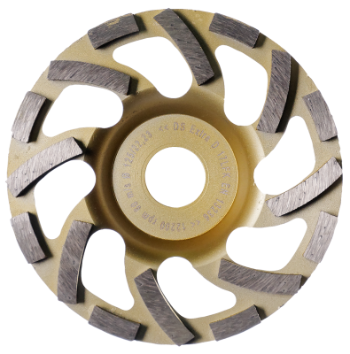 Алмазный шлифовальный круг Fubag для бетона DS 2 Extra D125 мм/ 22.2 мм