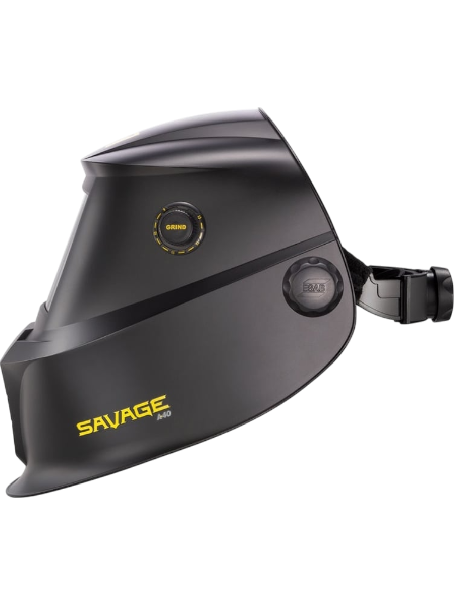 Фото Сварочная маска ESAB SAVAGE A40 (Черная, Сменные батареи) 700000490