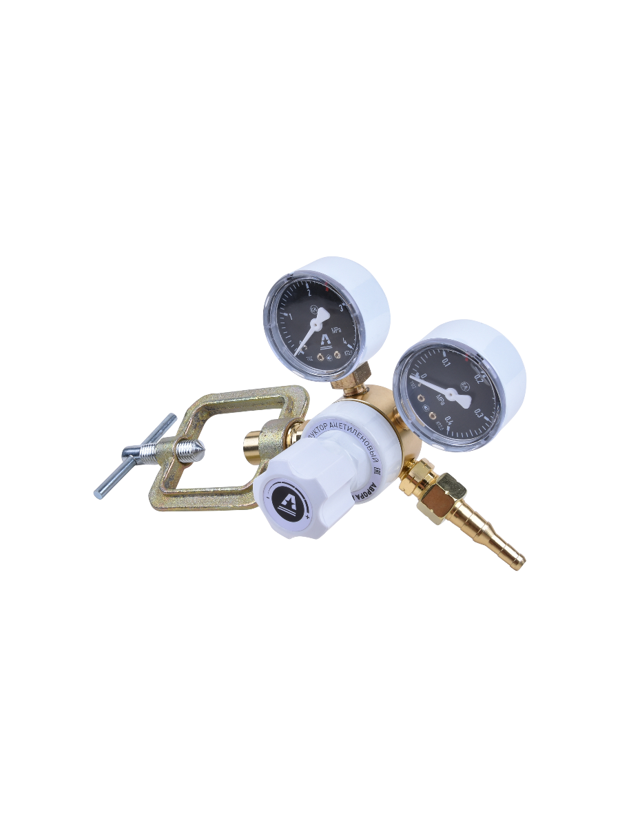 Фото Редуктор ацетиленовый Aurora БАО-5 Мини Al, белый от001001405