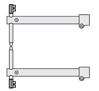 Комплект плеч Fubag 40х550 мм для серии RS