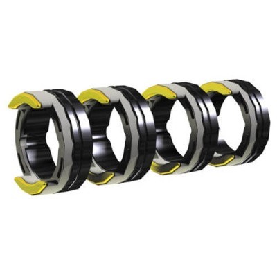 Комплект приводных роликов EWM AL 4R 2.0 мм серо-желтые