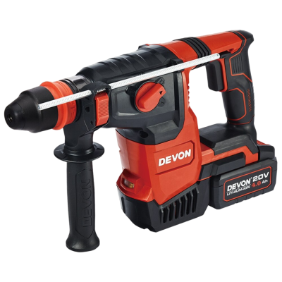 Аккумуляторный перфоратор DEVON 5402-Li-20RH26 SDS-Plus 20V