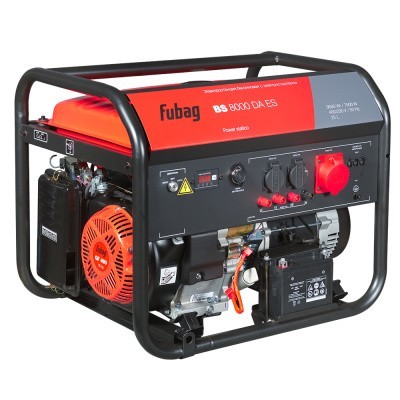 Бензиновый генератор Fubag (трехфазный) с электростартером и коннектором автоматики BS 8000 DA ES
