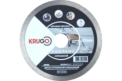 Диск алмазный Krugo сплошной ультратонкий