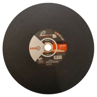 Диск отрезной по металлу 355x3.2x25.4mm KRUGO