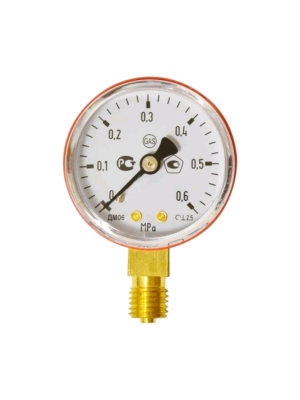 Манометр Пропановый 0,3/0,6 МПа, 63 мм, G1/4" KRASS