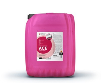 Автошампунь Complex ACE для бесконтактной мойки (розовая канистра), 21л