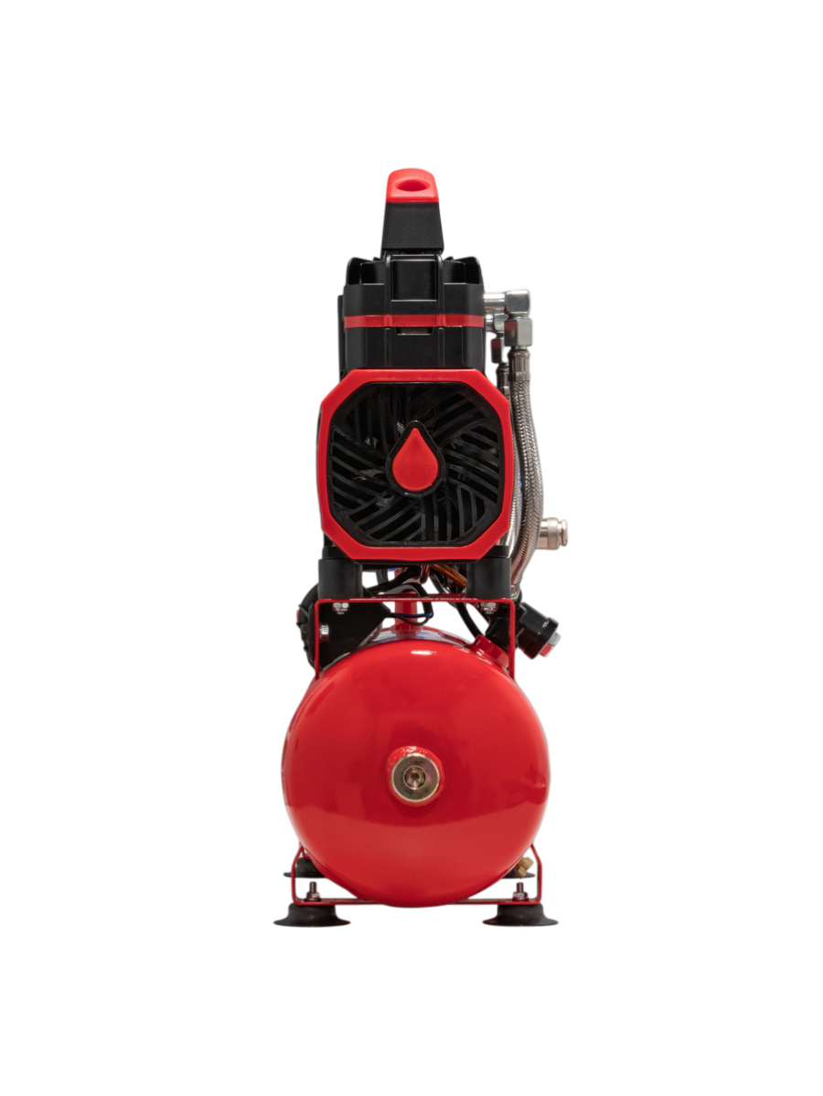 Фото Компрессор PASSAT-8 BLACK 4G тихий, без масл. (8л, 170л/мин, 0.9кВт) от001001444