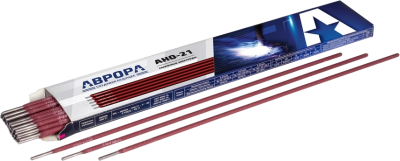 Электроды сварочные АВРОРА АНО-21 d.3,0мм (1кг)