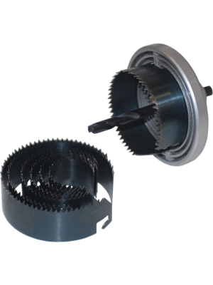 Набор венцов пильных Кратон d25-64 мм, 7 штук