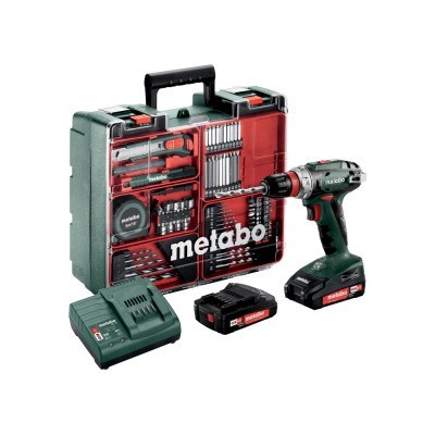 Смотреть аккумуляторный шуруповерт + набор оснастки metabo powermaxx bs basic на сайте «От и До.ру» Аккумуляторный шуруповерт + набор оснастки Metabo PowerMaxx BS Basic