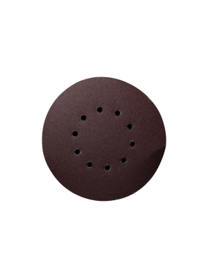 Круги шлифовальные Кратон Ø225мм P100, 10 отверстий, набор 5шт