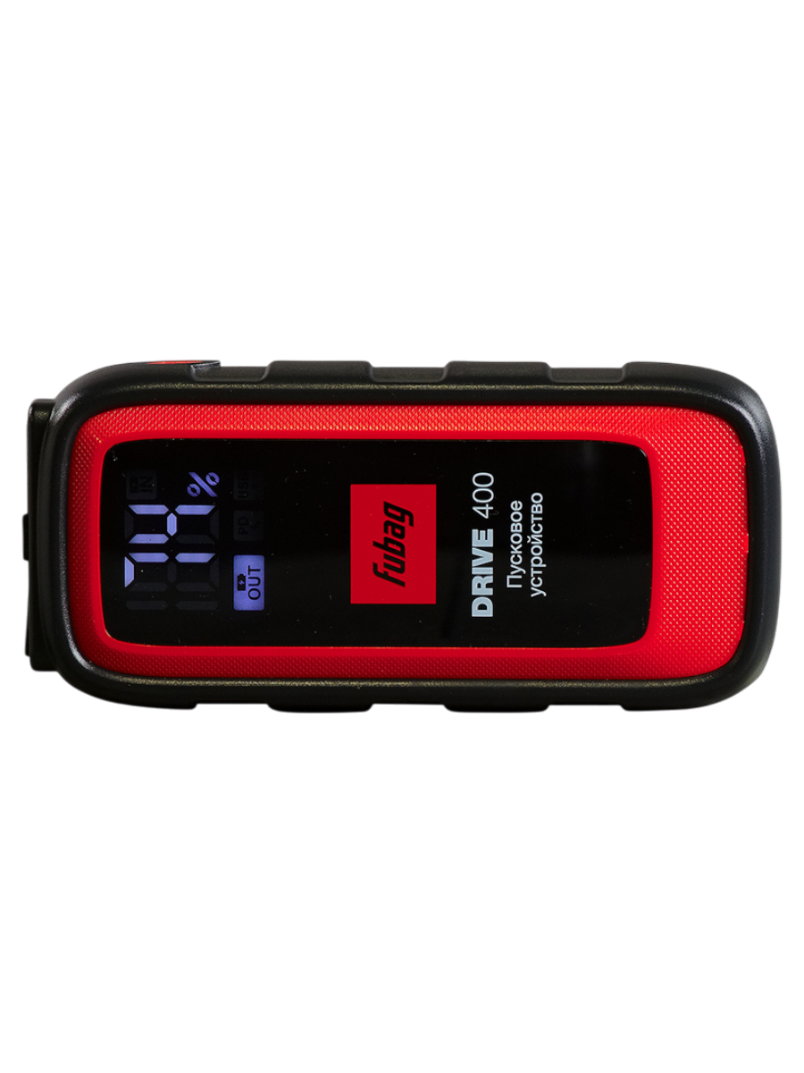 Фото Устройство пусковое Fubag DRIVE 400 (ток запуска 400 А, емкость аккумулятора 8 000 мАч, type C) (46672) от004002575