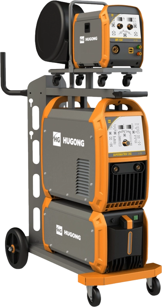 Фото Сварочный полуавтомат НАКС HUGONG SUPERMATRIX 350 III + WF-104 (с КСМ) от011000274