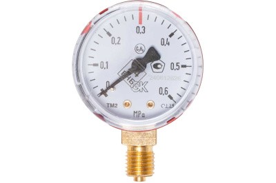 Манометр Krass Пропановый 0,6 МПа