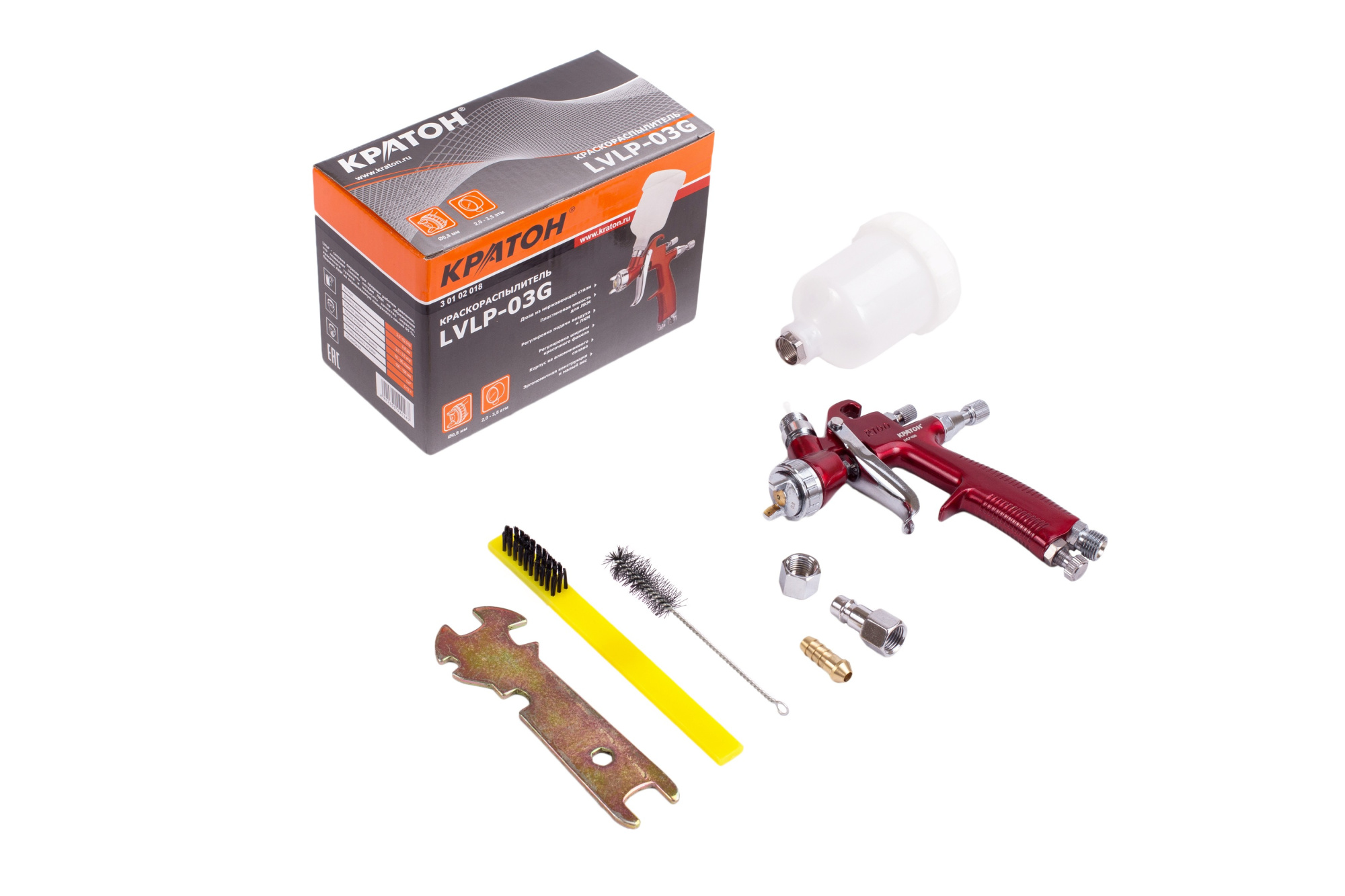 Фото Краскораспылитель Кратон LVLP-03G от002003342
