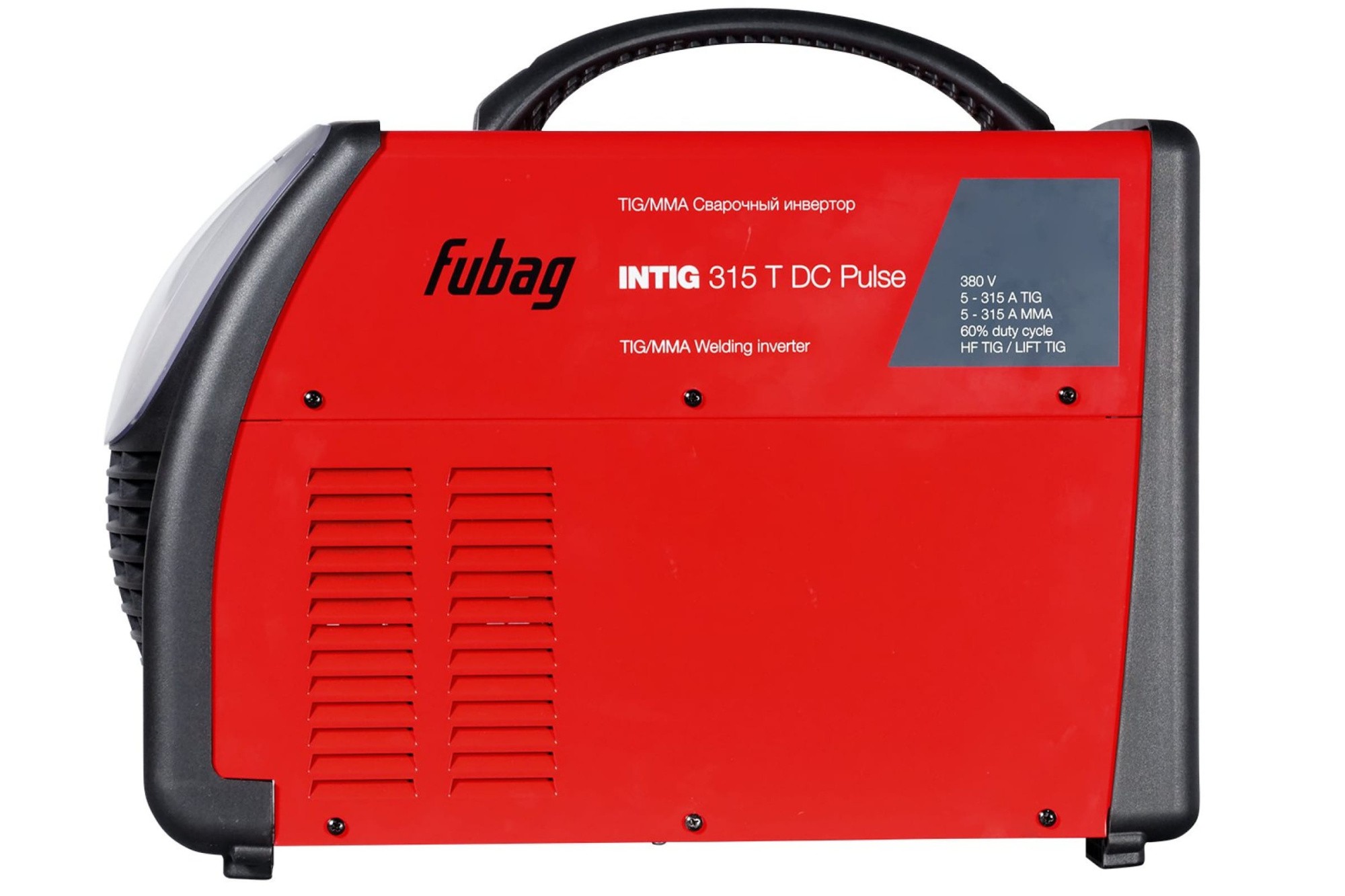 Фото Импульсный сварочный аппарат Fubag INTIG 315 T DC PULSE с горелкой FB TIG 26 5P 
