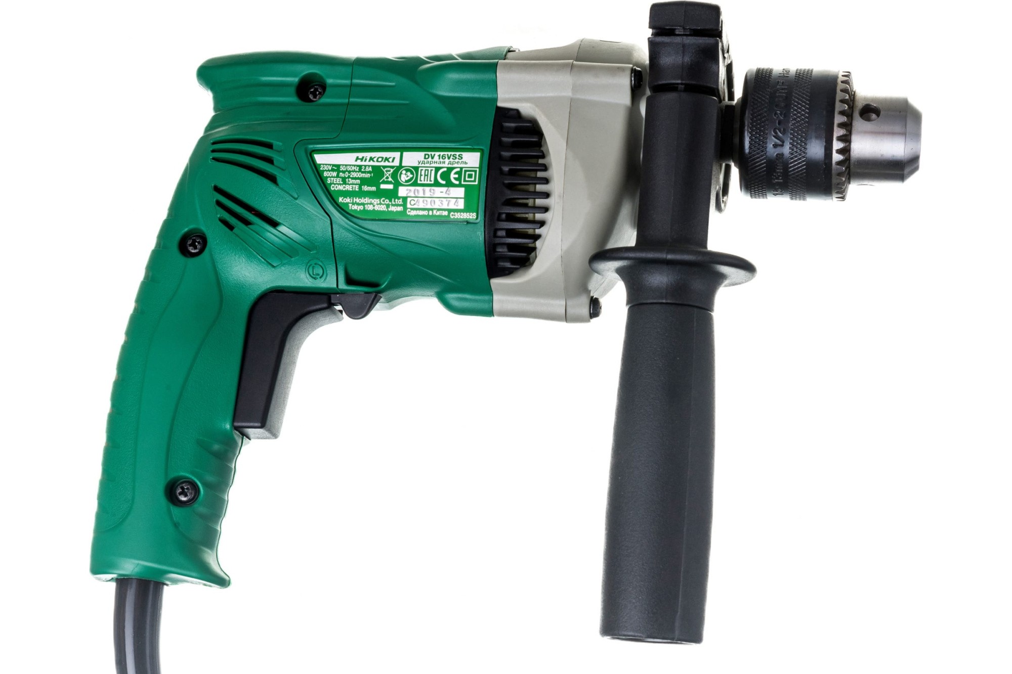 Фото Ударная дрель HiKOKI DV 16VSS DV16VSSNSZ