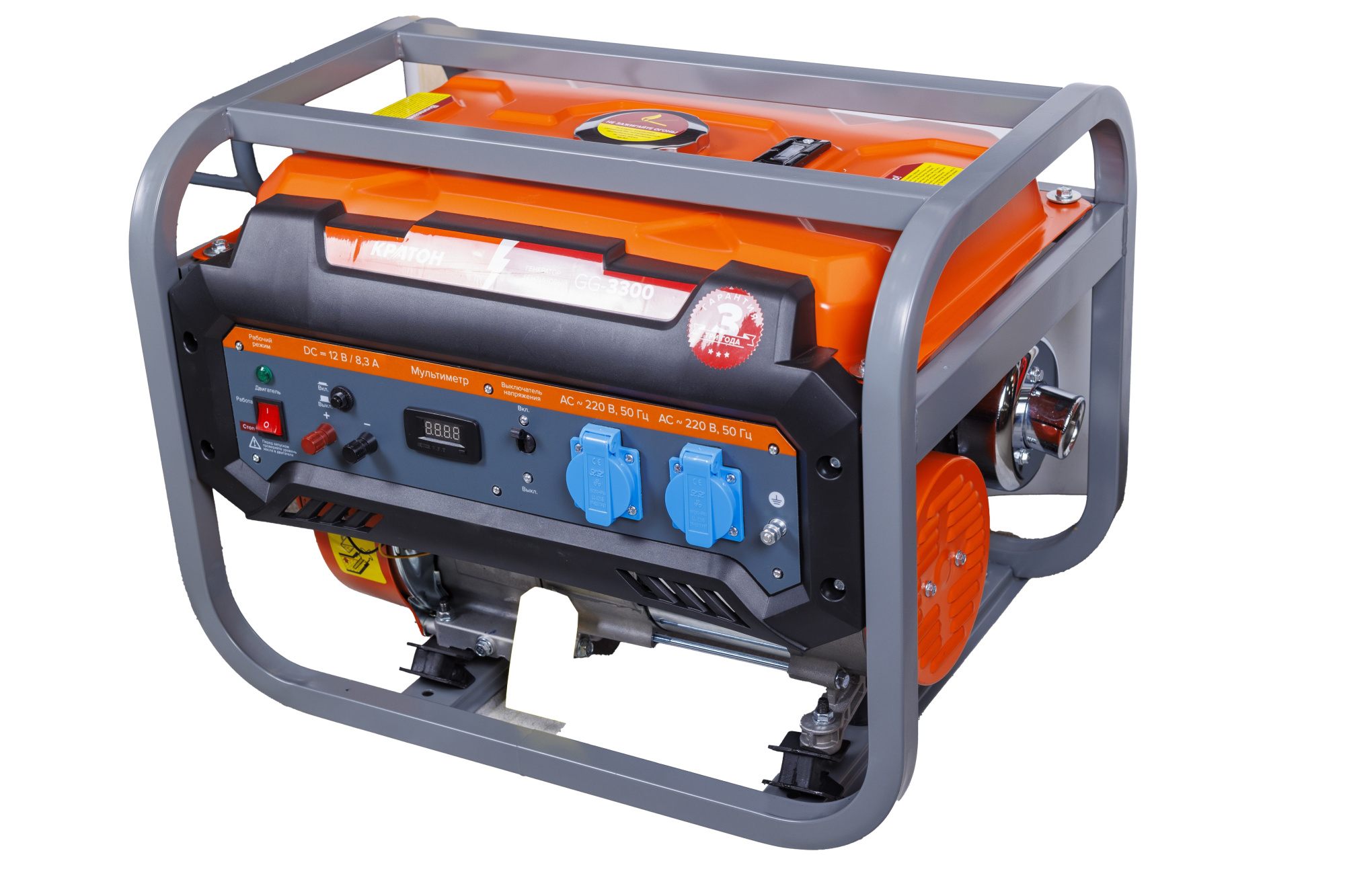 Фото Генератор бензиновый Кратон GG-3300 от002003810