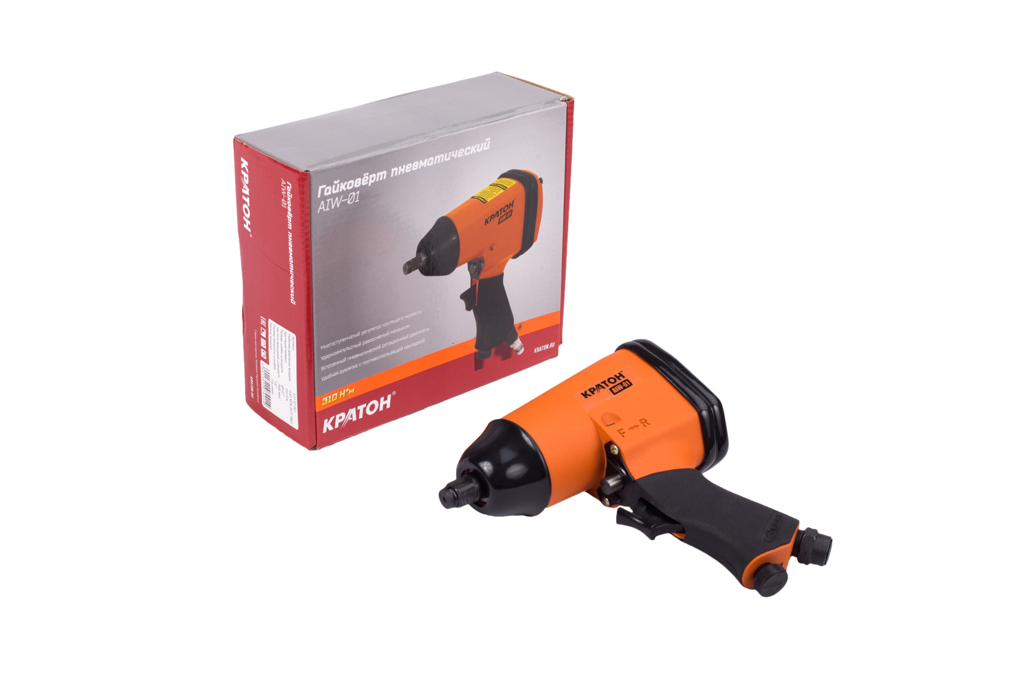 Фото Гайковерт пневм Кратон AIW-01 от002003330