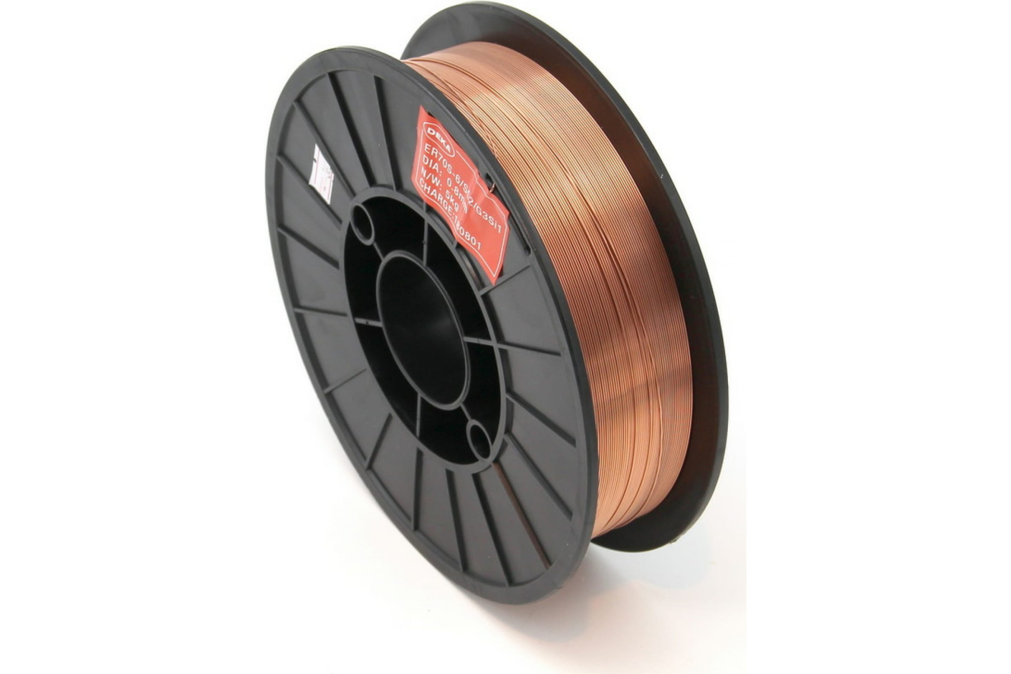 Фото Сварочная проволока DEKA ER70S-6 0.8 мм 5 кг 