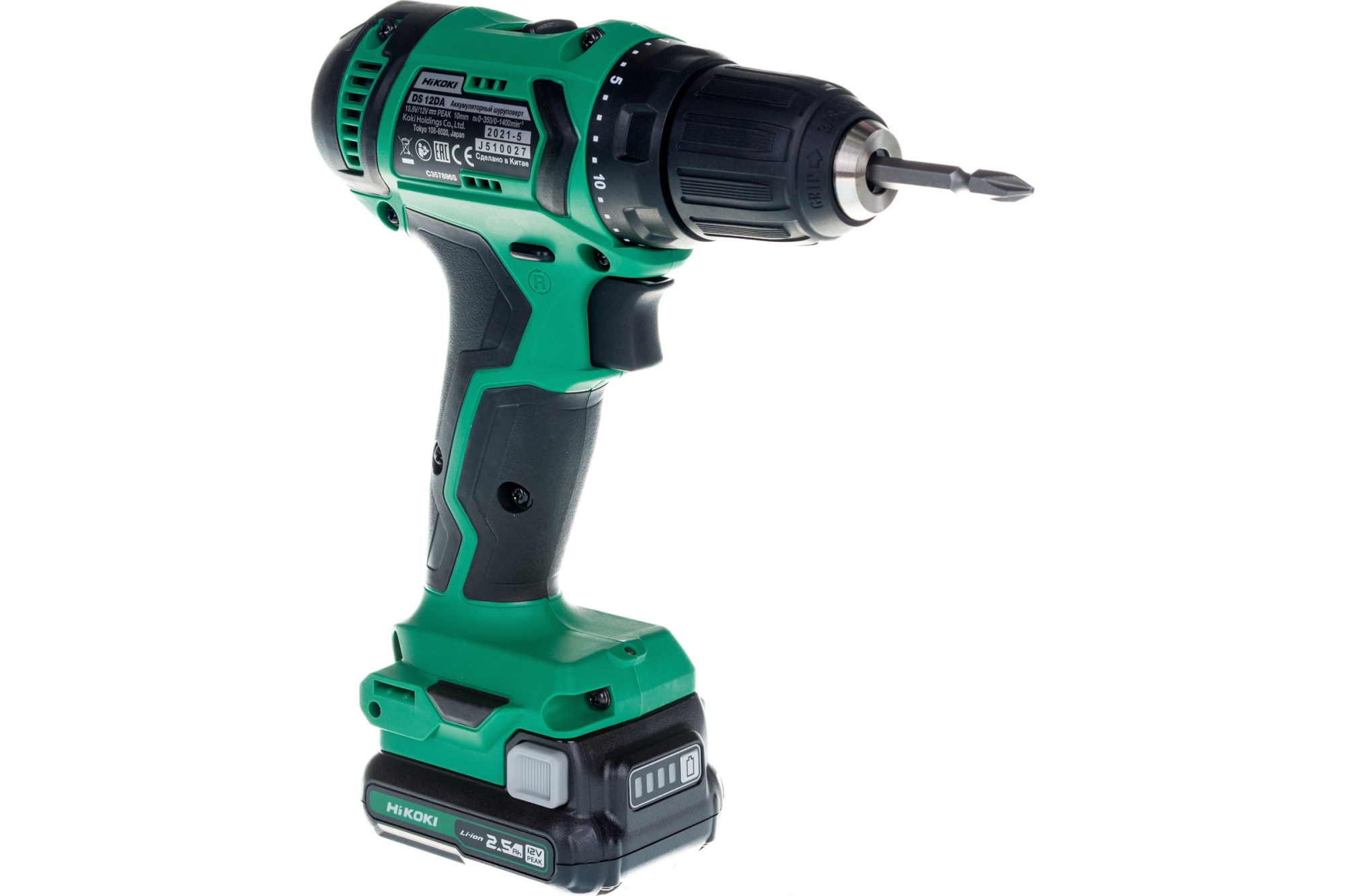 Фото Аккумуляторная дрель-шуруповерт HiKOKI DS 12DA DS12DARFZ