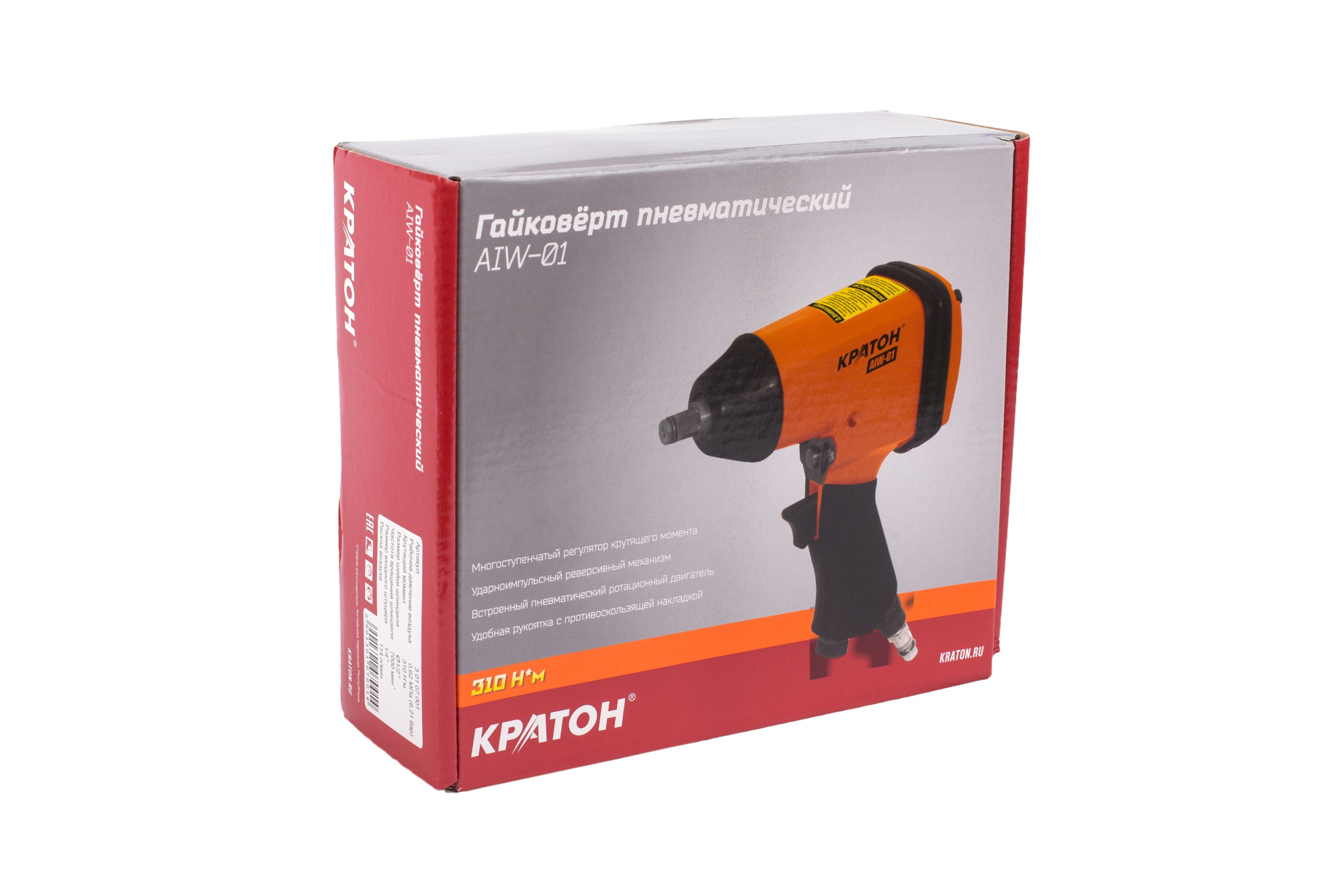 Фото Гайковерт пневм Кратон AIW-01 от002003330