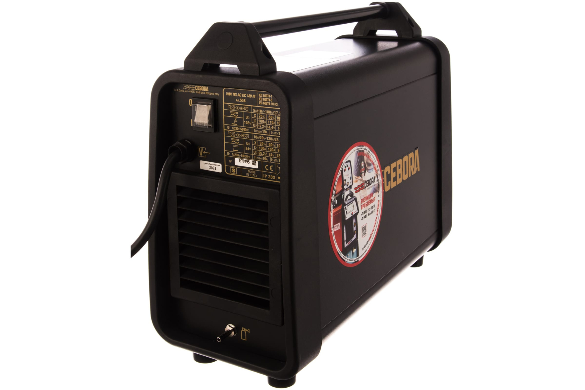Фото Сварочный аппарат Cebora WIN TIG AC-DC 180M 0000558