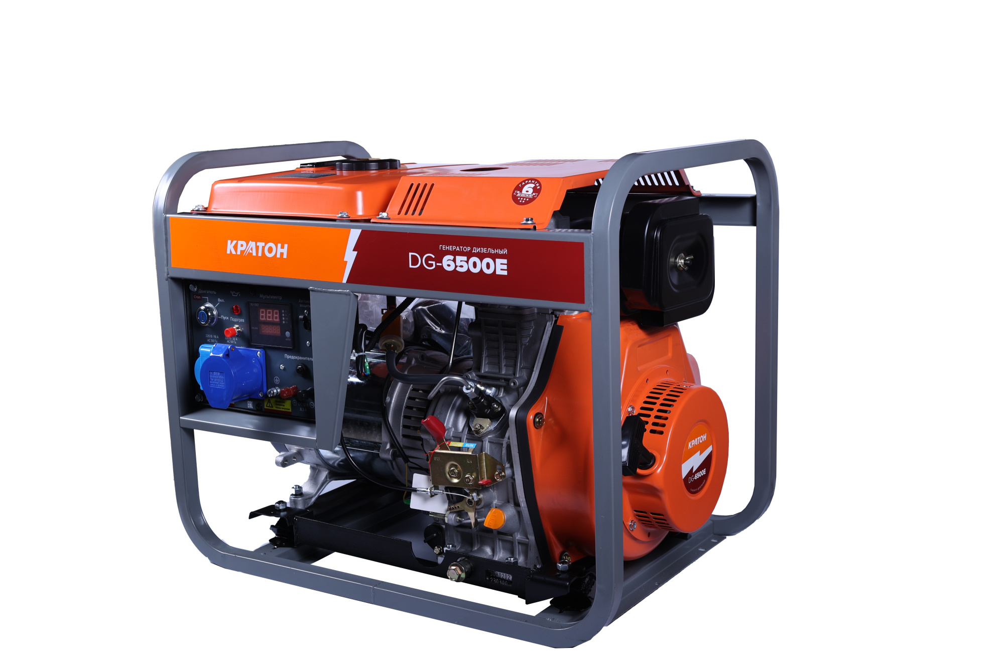Фото Генератор дизельный Кратон DG-6500E от002003823