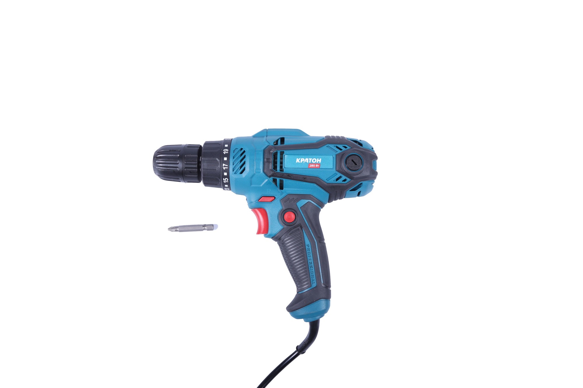 Фото Дрель-шуруповерт сетевая Кратон ESDD-280/24 от002003550