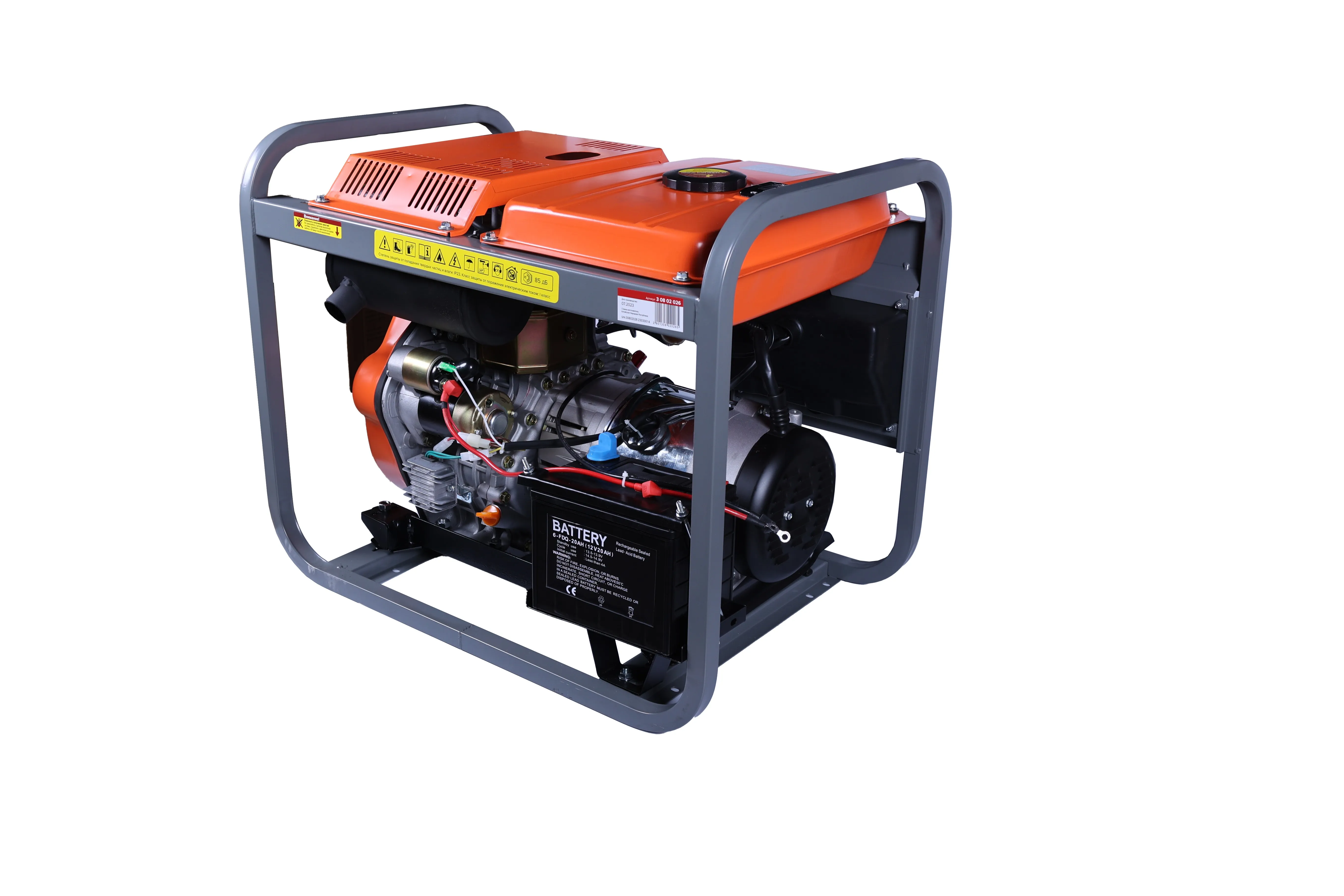 Фото Генератор дизельный Кратон Н DG-5000E от002003821