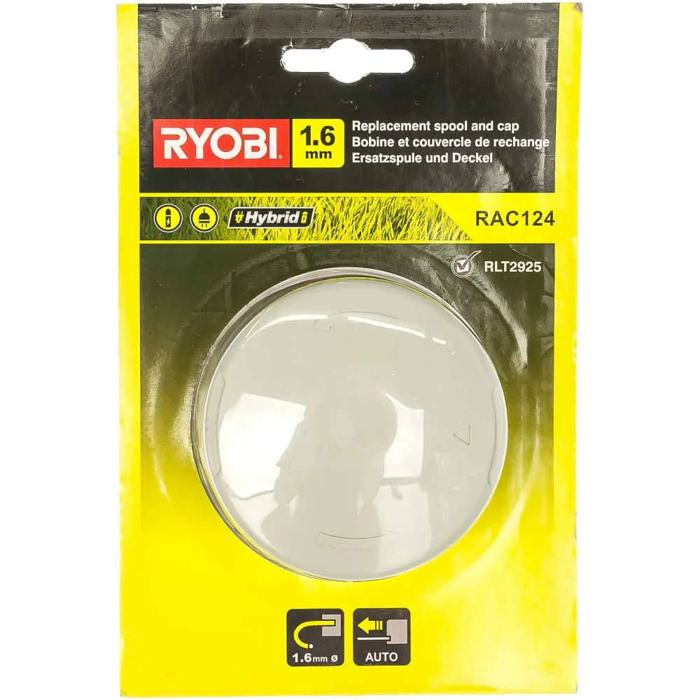 Фото Ryobi Шпуля с леской 1.6мм RAC124 5132002433 15480773