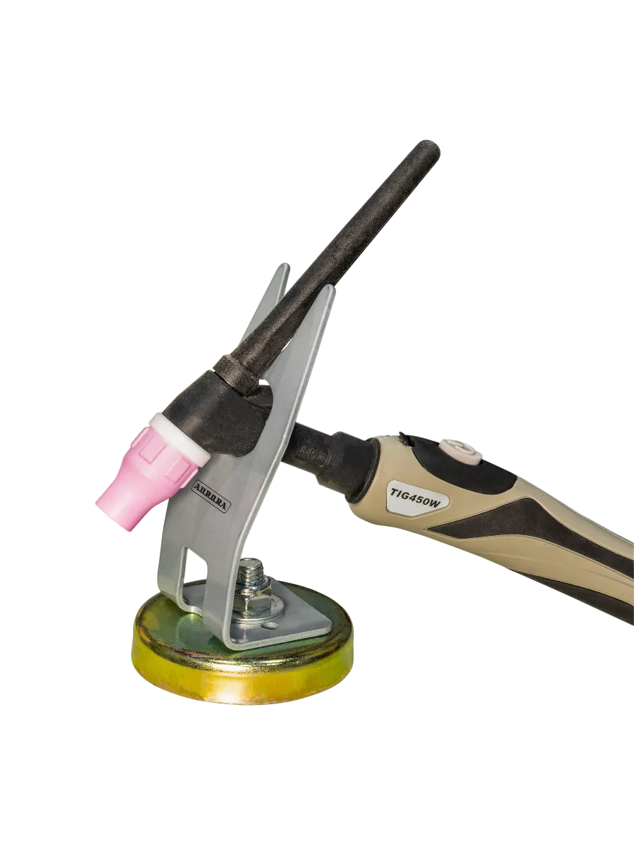 Фото Магнитный держатель сварочной горелки MIG/MAG и TIG Aurora от001001414