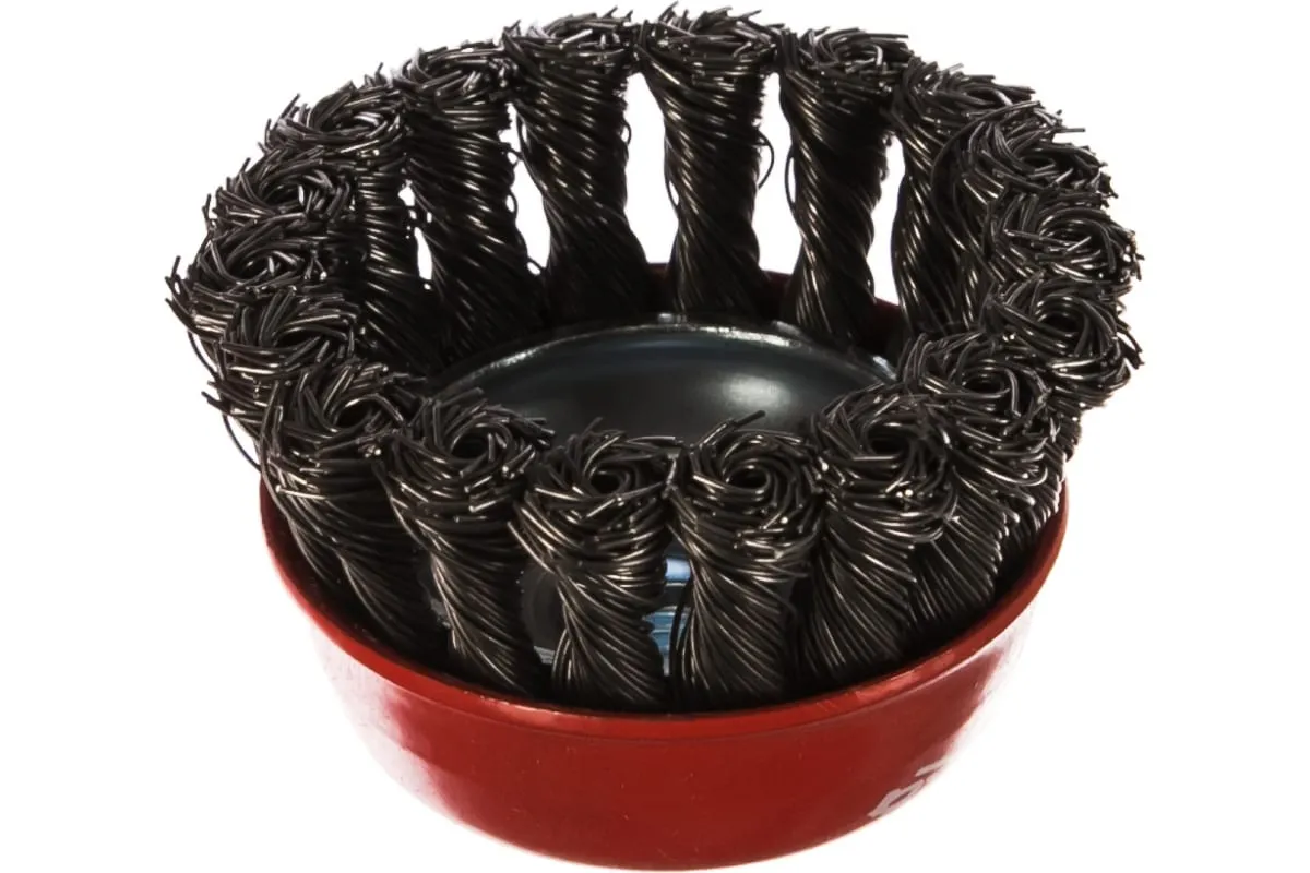 Фото Щетка чашеобразная витая 2108014135 (80 мм; M14) №006 АТАКА 22221 22221