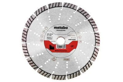 Алмазный отрезной диск Metabo CP PROFESSIONAL для бетона 230x22,23 мм