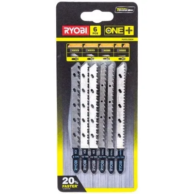 Ryobi Набор пилочек для лобзика 6шт 5132002810