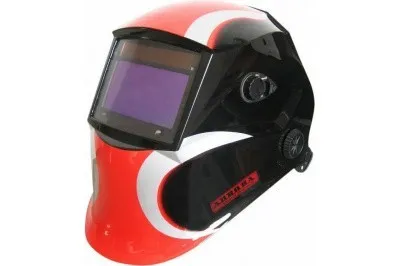 Маска сварщика "Хамелеон" SUN7 черно-красная