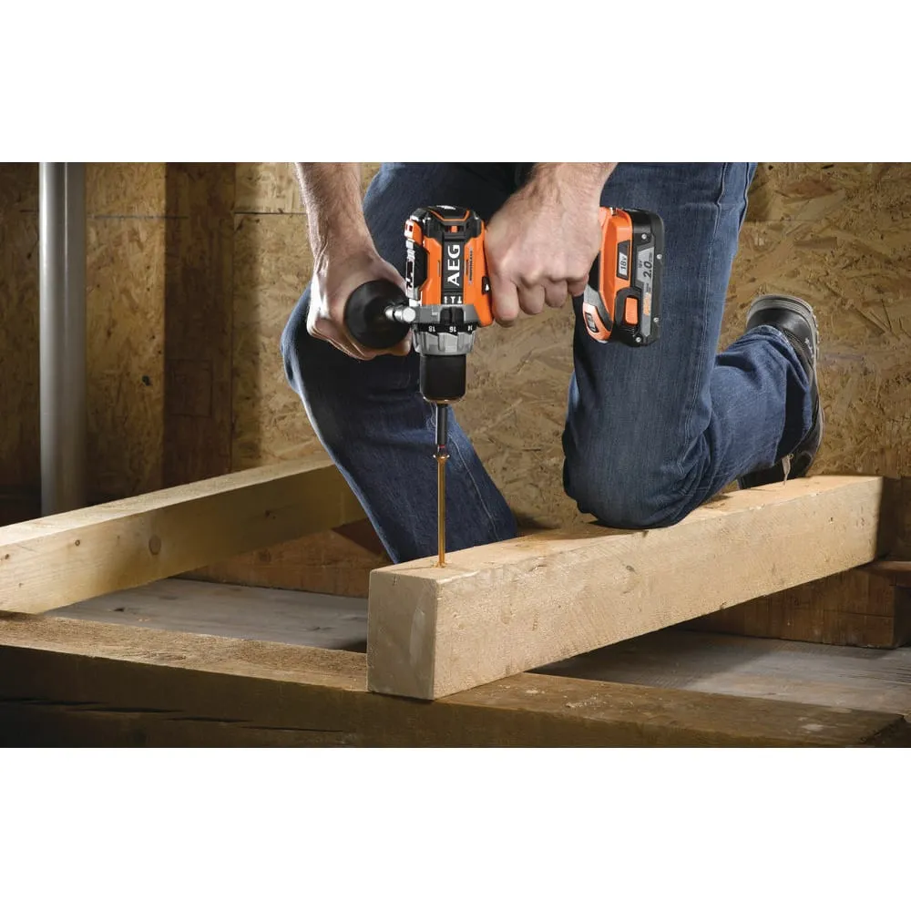 Фото Ударная бесщеточная дрель-шуруповерт AEG BSB18C2BL-0 4935472009 4935472009