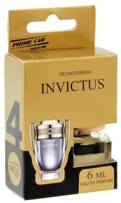 Ароматизатор-бутылочка Prime Car Perfume по мотивам (Invictus), 6 мл