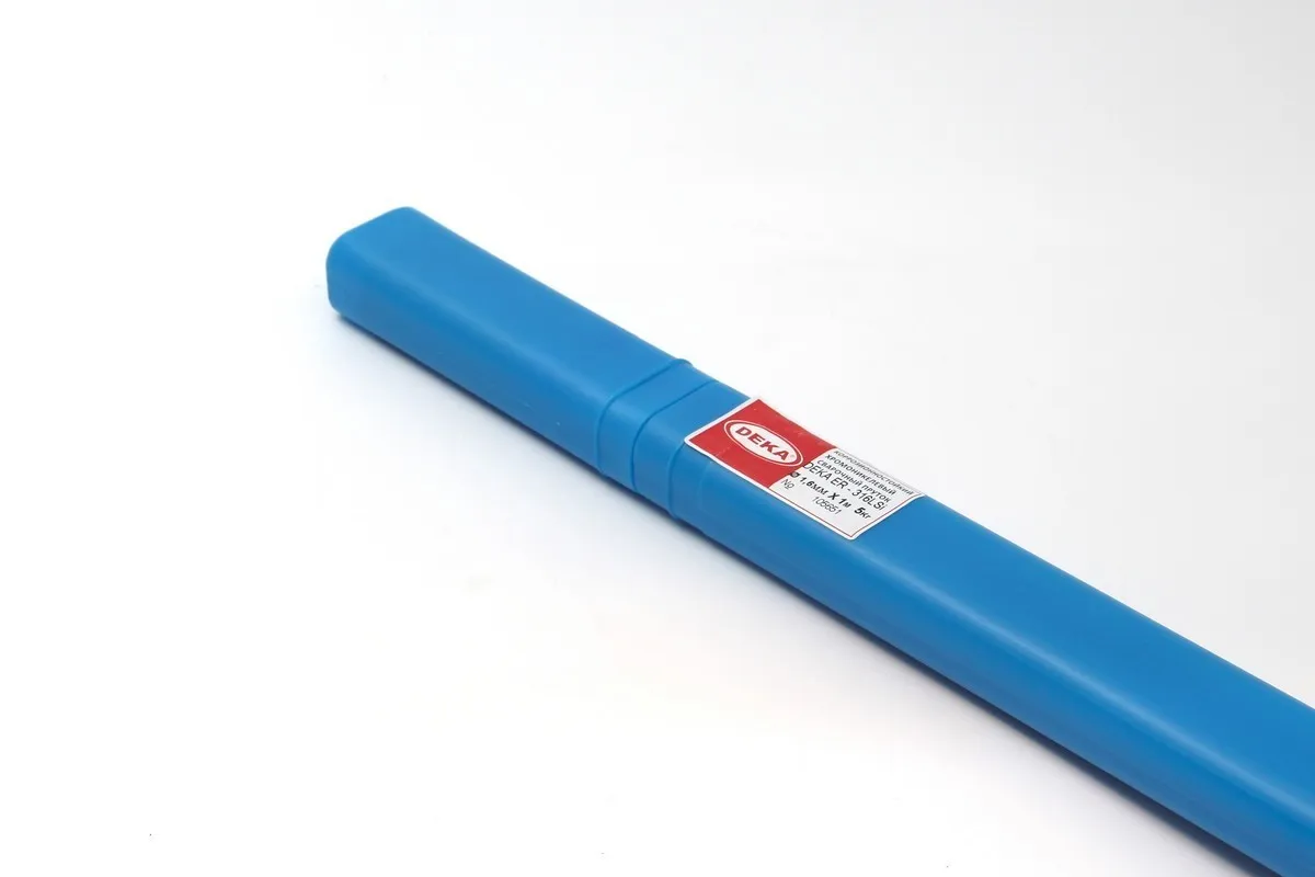 Фото Сварочный пруток DEKA ER316Lsi 1.6x1000 мм 5 кг DEKA1610005ER316L