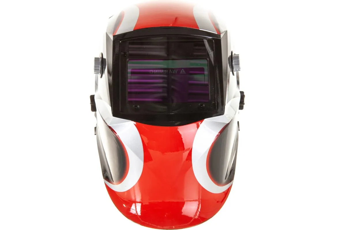 Фото Маска сварщика "Хамелеон" SUN7 черно-красная от001000628