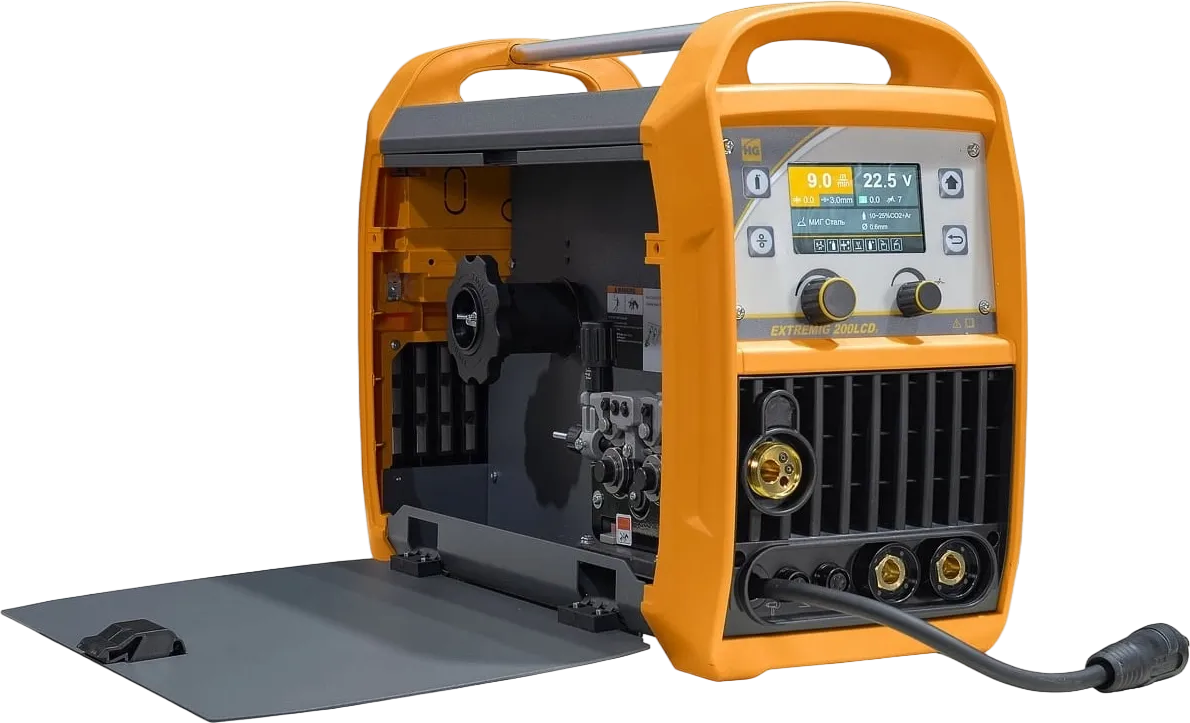 Фото Полуавтомат сварочный HUGONG EXTREMIG 200 III LCD уценка от011000229