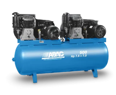 Смотреть ременной двухступенчатый компрессор abac b6000/500t7.5 + выносной блок управления на сайте «От и До.ру» Ременной двухступенчатый компрессор ABAC B6000/500T7.5 + выносной блок управления