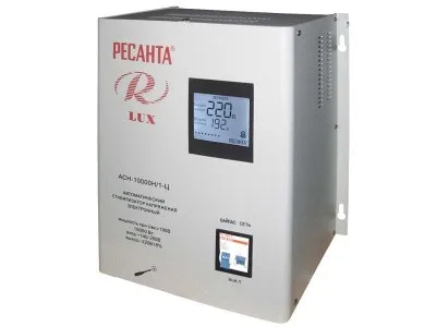 Смотреть стабилизатор напряжения ресанта lux асн-10000н/1-ц на сайте «От и До.ру» Стабилизатор напряжения Ресанта LUX АСН-10000Н/1-Ц
